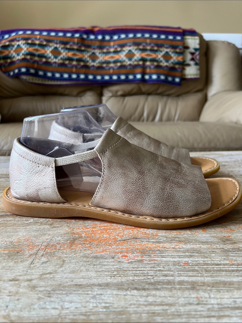 Børn Cove Modern Slide Sandal Gold Panna Cotta Size 10 - Picture 2 of 14